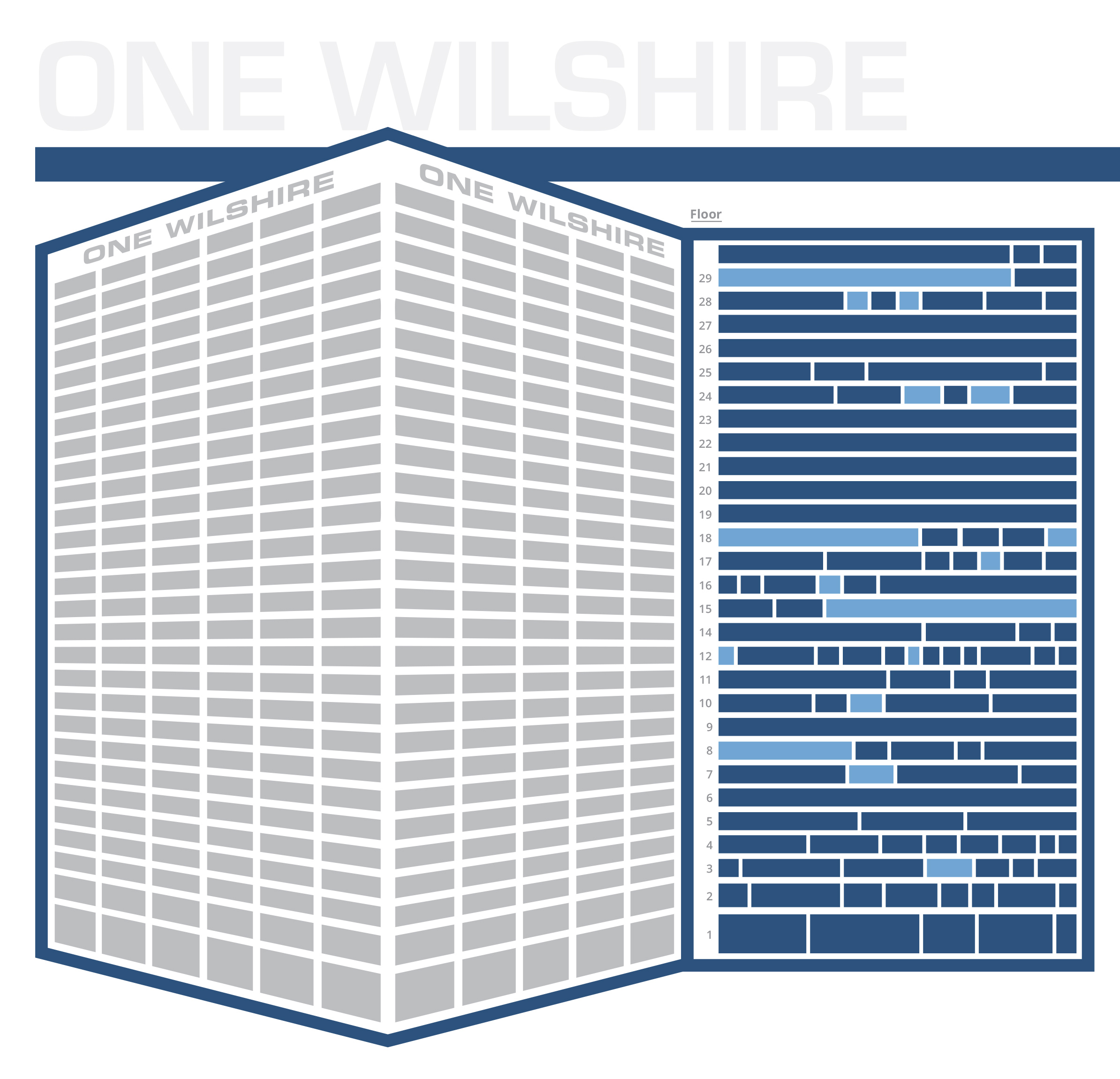 Ow stackingplan1 One Wilshire